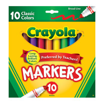  Crayola Broad Line Art Markers