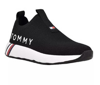 Macys TH Womens Aliah Sporty Slip-On Sneakers black