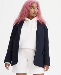 LS RED TAB� HOODIE SWEATSHIRT Color: White