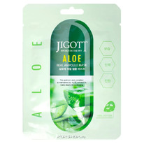      Aloe Real Ampoule Mask Jigott, , 27  