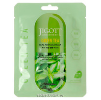      Green Tea Real Ampoule Mask Jigott, 