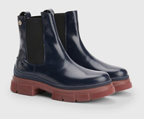 TH OUTDOOR LEATHER ANKLE BOOT Desert Sky