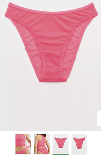 American eagle SMOOTHEZ Mesh High Cut Bikini   