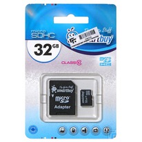 ����� ����-������ MicroSD 32 �� Smart Buy +SD ������� (class 10)