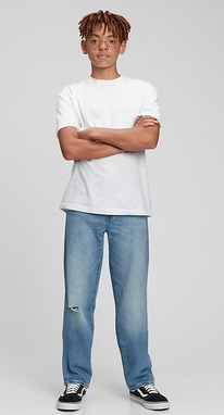 GAP Teen Original Fit Jeans with Washwell Color: Light Wash