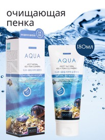       JIGOTT Natural Aqua Foam Cleansing