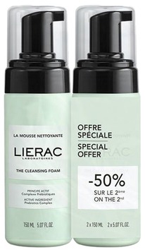 cocooncenter UK 	 Lierac The Cleansing Foam 2 x 150 ml 