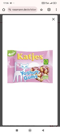 rossmann Katjes Fruchtgummi Yoghurt-Gums
