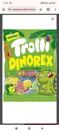 rossmann Trolli Dinorex Fruchtgummi