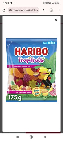 rossmann Haribo Tropifrutti