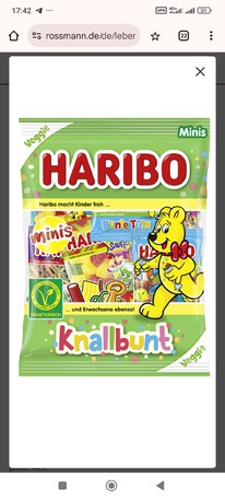 rossmann Haribo Knallbunt Minis