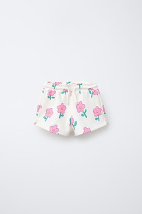 zara BERMUDA MIT PRINT