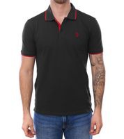 outlet46 U.S. POLO ASSN. Herren Polo-Shirt Basic-Shirt Baumwoll-Shirt Kurzarm-Sh