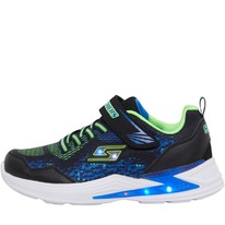 Mandmdirect SKECHERS Junior Boys S Lights Erupters III Derlo Black/Blue/Lime