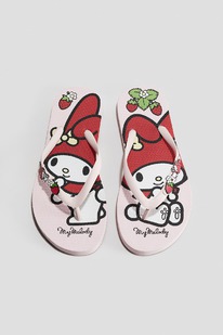 hm Zehensandalen mit Print