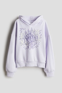 hm Oversized Hoodie mit Print