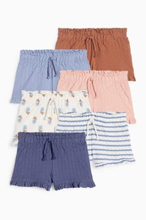 CA Multipack 6er - Blume - Shorts - strukturiert