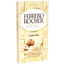 worldofsweets Ferrero Rocher Tafel Weiß 90g