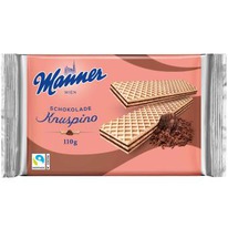 worldofsweets Manner Knuspino Schokolade 110g