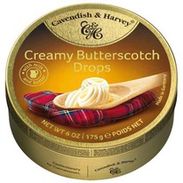 worldofsweets Cavendish & Harvey Creamy Butterscotch Drops 175g