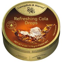 worldofsweets Cavendish & Harvey Refreshing Cola Drops 175g