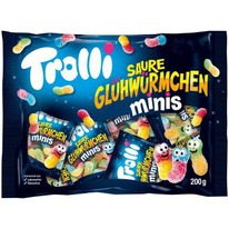 worldofsweets Trolli Saure Glühwürmchen Minis 10x20g