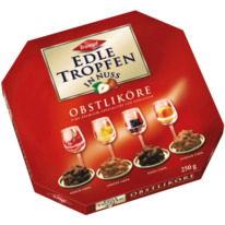 worldofsweets Trumpf Edle Tropfen in Nuss Obstliköre 250g