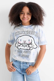  Cinnamoroll - Kurzarmshirt - gemustert
