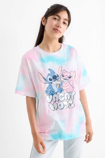 Lilo & Stitch - Kurzarmshirt - gemustert