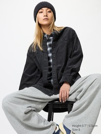uniqlo Cord Hemdjacke (lang)