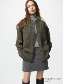 uniqlo Cord Hemdjacke (lang)