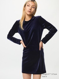 uniqlo Velours Kleid (soft)