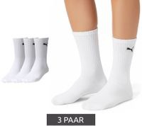 outlet46 3 Paar PUMA gepolsterte Damen Crew-Socken dickere Business-Strümpf