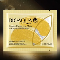 ����� ��� ����� � ��������� ������ � ����� BIOAQUA Golden Caviar Eye Mask, 1 ���