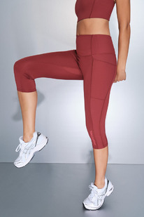 womensecret Kastanienbraune Piraten-Leggings 4D STRETCH