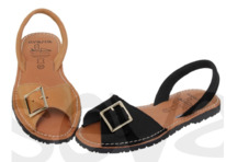 sevacalzados Avarca menorquina Damen Ledersandalen 2437AV