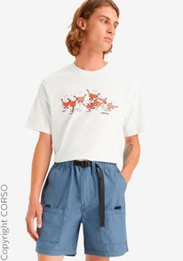 corso Shorts Utility Belted Shorts Blu Levis�