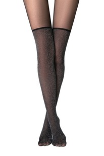 02.06 CONTE ELEGANT CONTE LUREX NET �������� ������� 24�-78�� nero LUREX NET