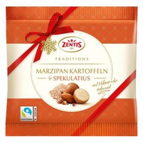 worldofsweets Zentis Marzipan Kartoffeln Typ Spekulatius 100g