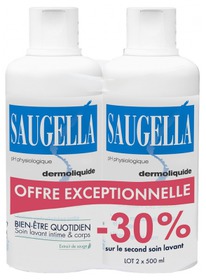 cocooncenter Saugella Dermoliquid 2 x 500 ml